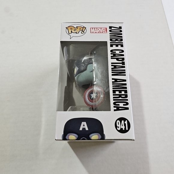 WHAT IF...? Zombie captain America FUNKO POP #941 - Picture 2 of 4